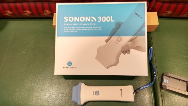 埼玉県坂戸市で５月開業予定の先生に超音波画像診断装置：SONON300Lを納品させて頂きました。